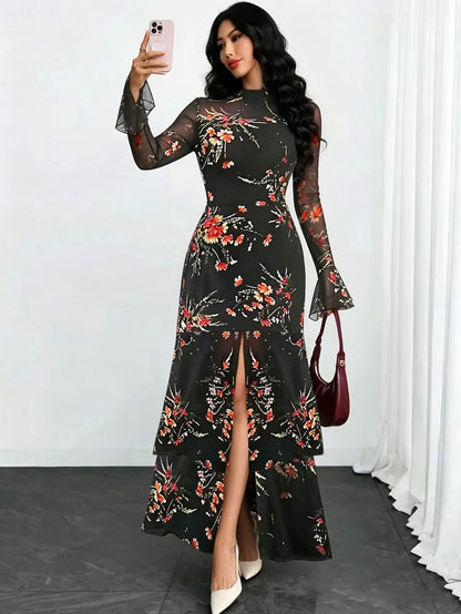 Slim Split Dress
